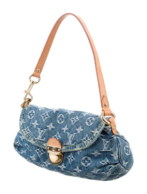 louis vuitton monogram denim bag